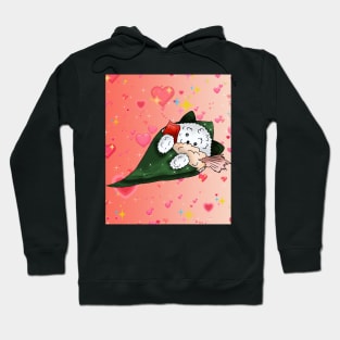 cartoon cute sushi temaki Hoodie